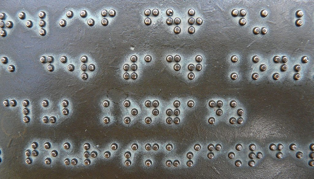 Barrierefreiheit - Accessibility - Braille